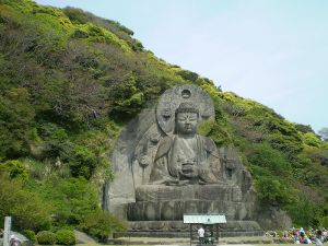 Large Buddha (daibutsu) at Nihon Temple, Nokogiriyama